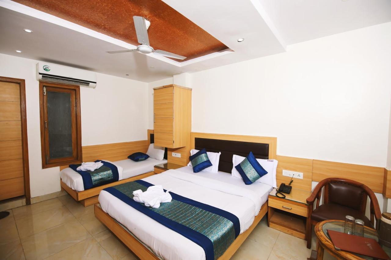 Hotel Lav Kush Deluxe " 3 Min Walking From New Delhi Railway Station " Nova Deli Exterior foto