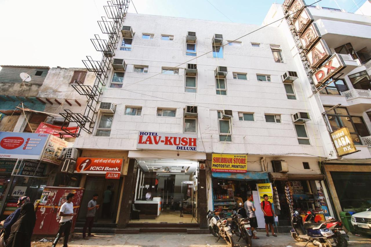 Hotel Lav Kush Deluxe " 3 Min Walking From New Delhi Railway Station " Nova Deli Exterior foto